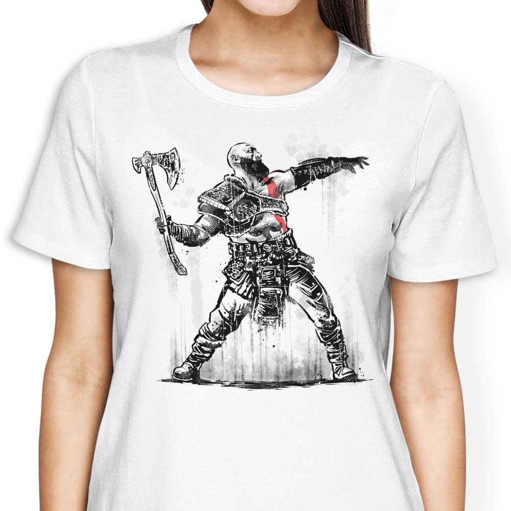 God Throwing Axe - Women's Apparel