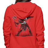 God Throwing Axe - Hoodie