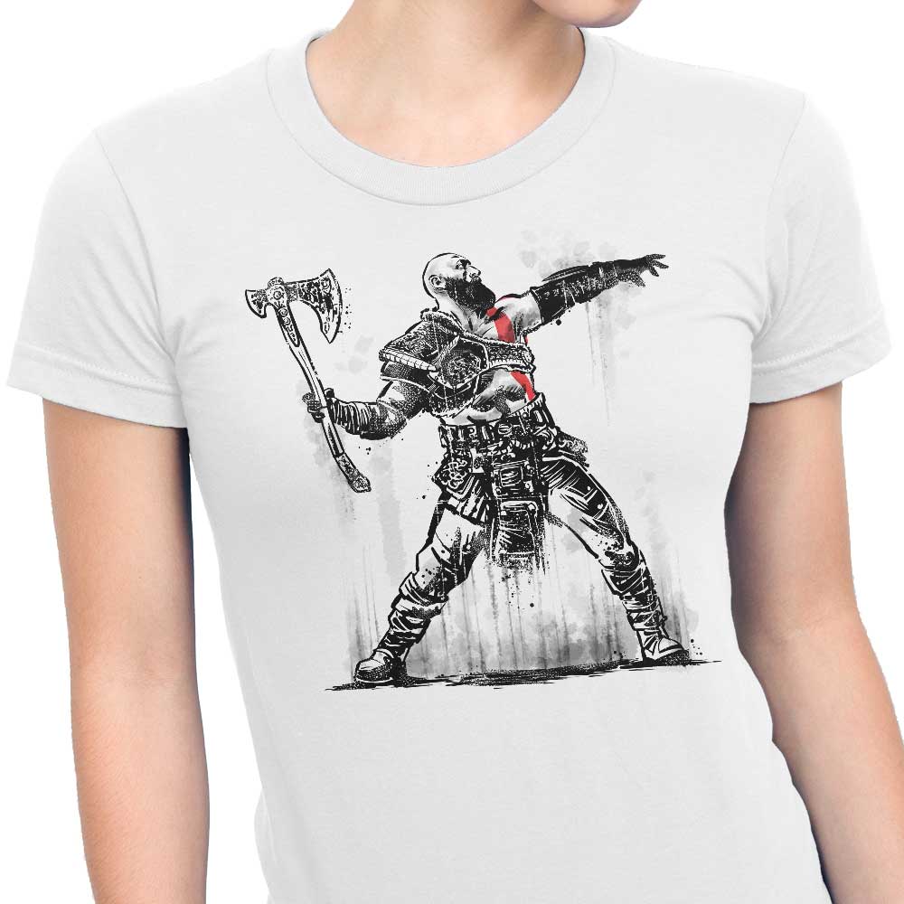 God Throwing Axe - Women's Apparel
