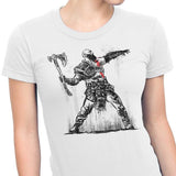 God Throwing Axe - Women's Apparel