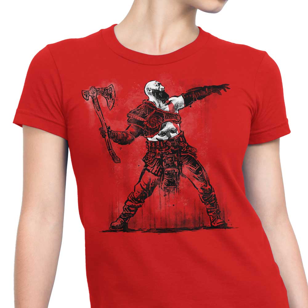 God Throwing Axe - Women's Apparel