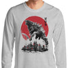 Gojira Rising Sumi-e - Long Sleeve T-Shirt