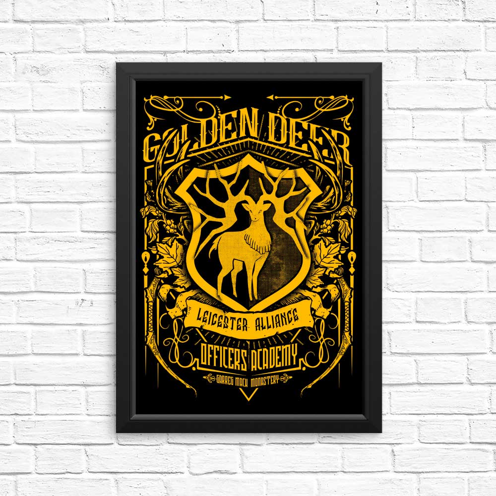 Golden Deer Officers - Posters & Prints