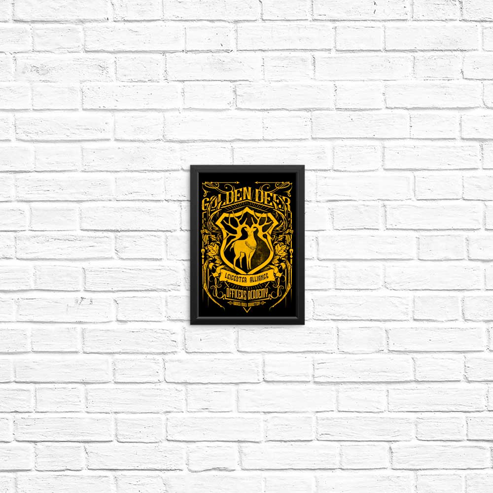 Golden Deer Officers - Posters & Prints
