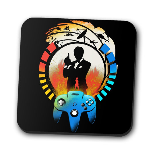 Golden Gun 64 - Coasters