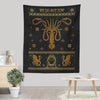 Golden Kraken Sweater - Wall Tapestry