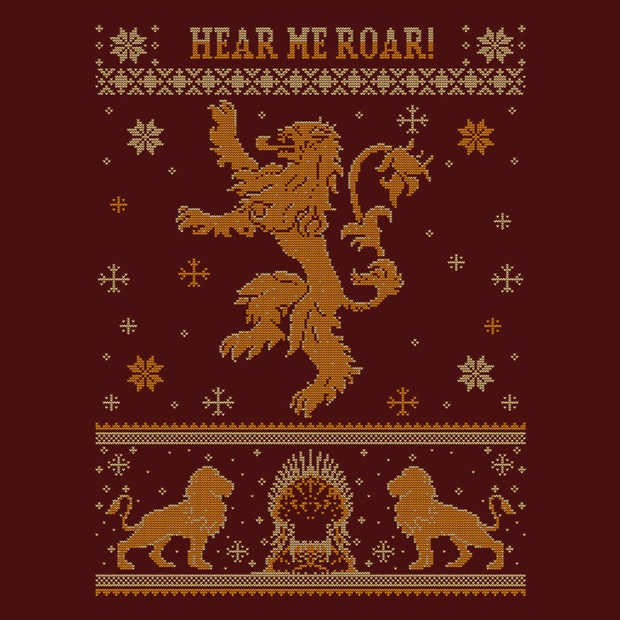 Golden Lion Sweater - Accessory Pouch