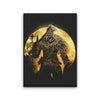 Golden Lord Orb - Canvas Print