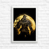 Golden Lord Orb - Posters & Prints