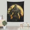 Golden Lord Orb - Wall Tapestry