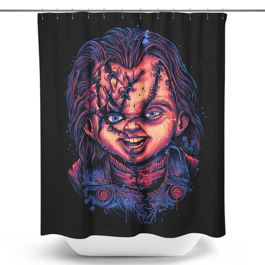 Good Guy Wants to Play - Shower Curtain