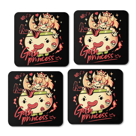 Goth Princess - Coasters
