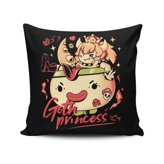 Goth Princess - Throw Pillow