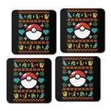 Gotta Stitch 'em All - Coasters
