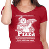 Gozer's Pizza - Women's V-Neck