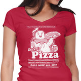 Gozer's Pizza - Women's V-Neck