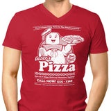 Gozer's Pizza - Men's V-Neck