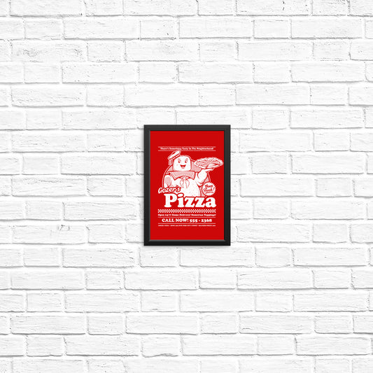 Gozer's Pizza - Posters & Prints