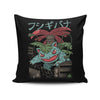 Grass Kaiju - Throw Pillow