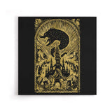 Great Cataclysm (Gold) - Canvas Print
