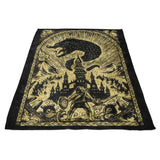 Great Cataclysm (Gold) - Fleece Blanket