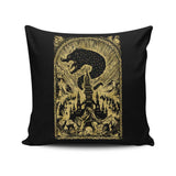 Great Cataclysm (Gold) - Throw Pillow