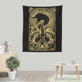 Great Cataclysm (Gold) - Wall Tapestry