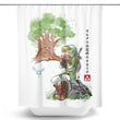 Great Deku Watercolor - Shower Curtain