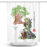 Great Deku Watercolor - Shower Curtain