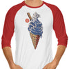 Great Ice Cream - 3/4 Sleeve Raglan T-Shirt