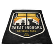 Great Indoors National Park - Fleece Blanket