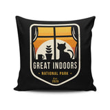 Great Indoors National Park - Throw Pillow