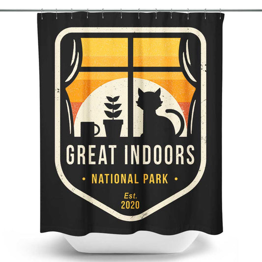 Great Indoors National Park - Shower Curtain