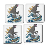 Great Monster Off Kanagawa - Coasters