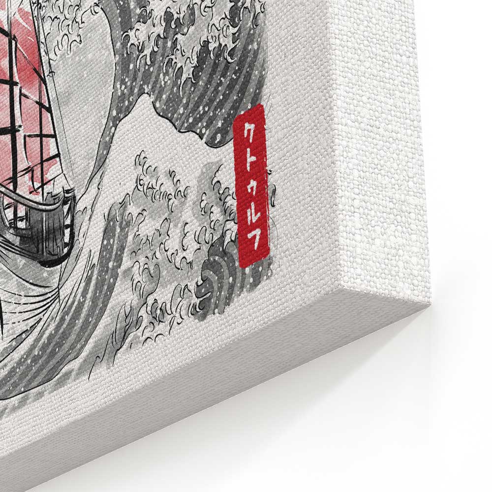 Great Old One Sumi-e - Canvas Print