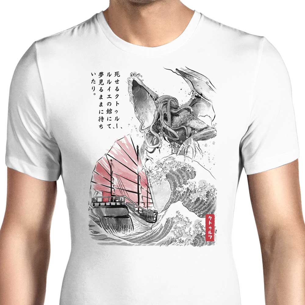 Great Old One Sumi-e - Men's Apparel