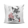 Great Old One Sumi-e - Throw Pillow