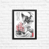 Great Old One Sumi-e - Posters & Prints