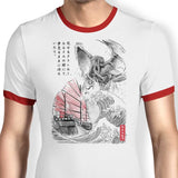 Great Old One Sumi-e - Ringer T-Shirt