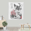 Great Old One Sumi-e - Wall Tapestry