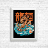 Great Ramen Dragon (Alt) - Posters & Prints