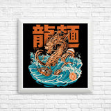 Great Ramen Dragon (Alt) - Posters & Prints
