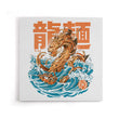 Great Ramen Dragon Off Kanagawa - Canvas Print