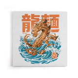 Great Ramen Dragon Off Kanagawa - Canvas Print