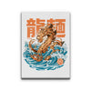Great Ramen Dragon Off Kanagawa - Canvas Print