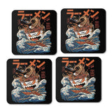 Great Ramen Off Kanagawa (Alt) - Coasters
