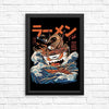 Great Ramen Off Kanagawa (Alt) - Posters & Prints