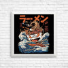 Great Ramen Off Kanagawa (Alt) - Posters & Prints