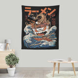 Great Ramen Off Kanagawa (Alt) - Wall Tapestry