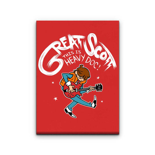 Great Scott! - Canvas Print